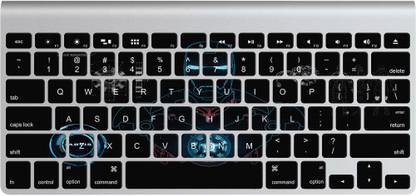 GADGETSWRAP GWS-13856 Printed IRONMAN jarvis Skin for Apple Magic Keyboard 1 Keyboard Skin