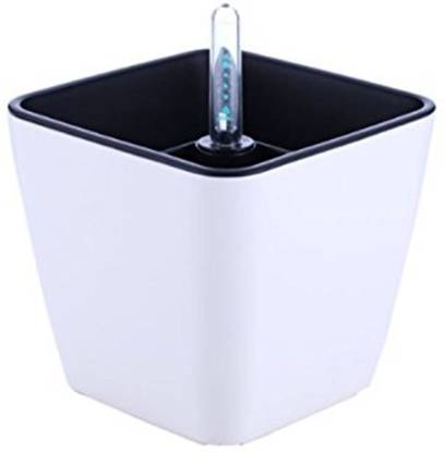GARDEN TEL Planter with Water Level Indicator | Self Watering System Plant Container Set