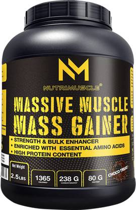 NUTRIMUSCLE Massive Weight Gainers/Mass Gainers