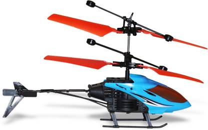 AKSHAT 2-in-1 Flying Outdoor Exceed Induction Helicopter with Remote & sensor
