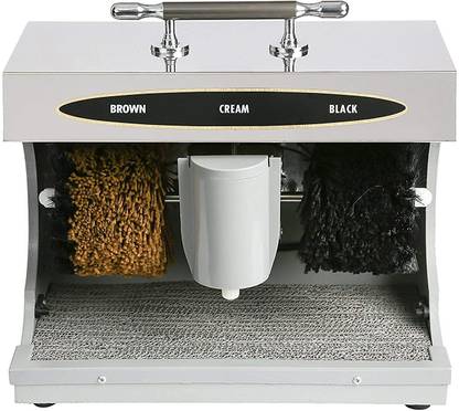 Eware Automatic Silver Shoes Shining Machine Automatic Shoe Polishing Machine