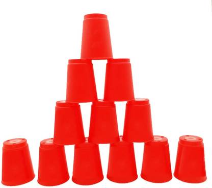 Simple Days Stacking Cups set of 12 Pcs Sport Stack Cup Game Toy