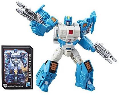 TRANSFORMERS Generations Titans Return Deluxe Autobot Topspin and Freezeout