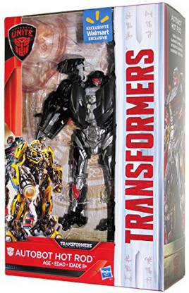 TRANSFORMERS The Last Knight Walmart Exclusive Autobots Unite Deluxe Autobot Hot Rod