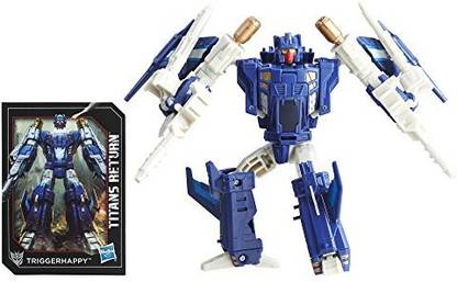 TRANSFORMERS Generations Titans Return Triggerhappy And Blowpipe