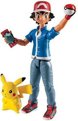 Tomy PokÃ©mon Hero Figure Ash And Pikachu