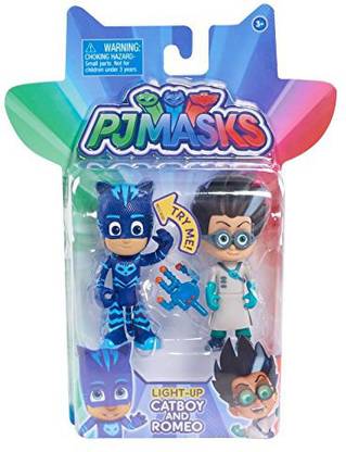Just Play PJ Masks 2pk Light Up Figures Catboy vs. Romeo