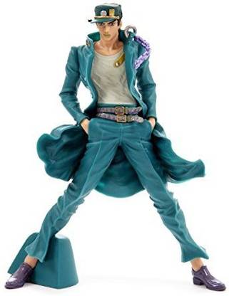 BANPRESTO Jojo's Bizarre Adventure Stardust Crusaders Jojo's Figure Gallery 6 x Diamond Records Jotaro Kujo Figure
