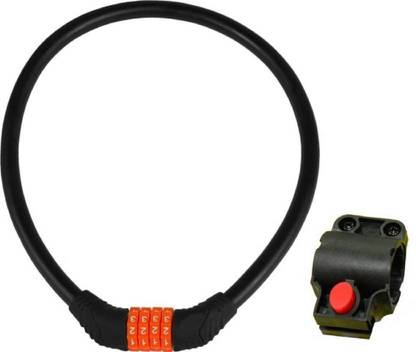 HotFire heavy steel with pvc Lock 5 Cycle Lock