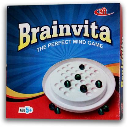Art Bundle Challenging Brainvita Game Junior for Kids to Build Their Mind and Develop Brain Board Game Accessories Board Game