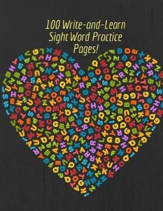 100-Write-and-learn sight word practice pages!