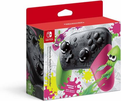 NINTENDO Switch Pro controller = splatoon 2 special edition  Joystick