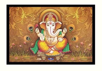 Shree Ganesh Fine Art Print