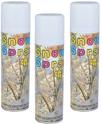 AERO Snow Spray Foam Spray For Birthday Party Decoration Celebration Pack Of 3 Snow Spray
