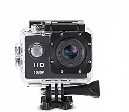 Roboster Action Camera Waterproof 12MP 1080p 170 Degree Wide Angle Camera with Micro SD Card Slot Sports and Action Camera