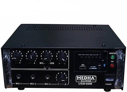 MEDHA D.J. PLUS MD-60BT 60 W AV Power Amplifier