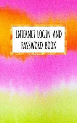 Internet Login And Password Book