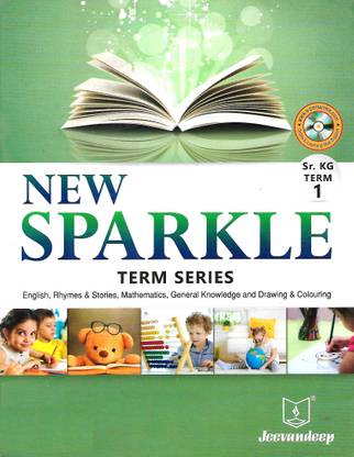 JEEVANDEEP PUBLICATIONS NEW SPARKLE TERM SERIES JR. K.G TERM 1