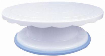 DIVINZ Round Rotating Revolving Cake Stand Full Cake Maker Cake Maker