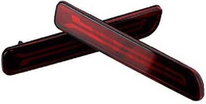 PRTEK Car Reflector Led Brake Light for Bumper(Rear/ Back) Drl Ertiga- Set of 2 Pcs with wiring (For Baleno/Breeza/Ciaz/Ertiga/New Swift Dzire/Scross/Ritz/SX4) Car Reflector Light