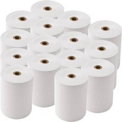 SWAGGERS 57mmx25meter (2inch) Electronic cash register Machine roll set of 10 Thermal Cash Register Paper  (8 cm x 10 cm) Thermal Cash Register Paper