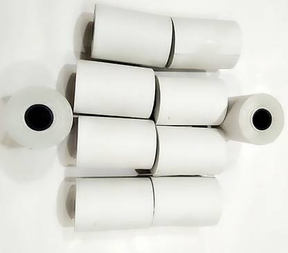 SWAGGERS THERMAL PRINTING PAPER ROLL USE IN BILLING MACHINE SET OF 10 ROLL 2 INCH Thermal Cash Register Paper
