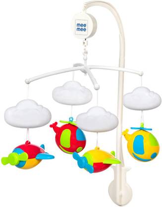MeeMee 3 in 1 Musical Airplanes Cot Mobile
