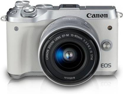 Canon M6 Mirrorless Camera EF-M15-45 IS STM