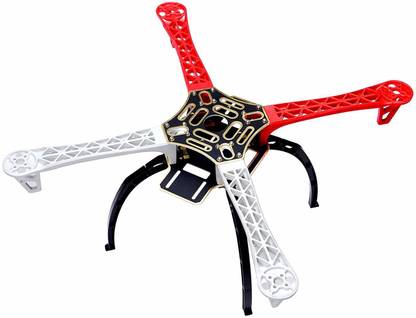 REES52 F450 Drone Frame Kit 4-Axis Airframe 450mm Quadcopter Frame Kit with Landing Skid Gear Educational Electronic Hobby Kit