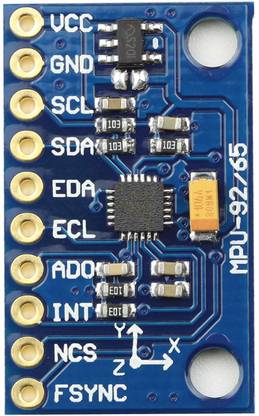 REES52 MPU-9255 GY-9255 Attitude Sensor Compass Accelerator Gyro Module 3-5V I2C 9DO Micro Controller Board Electronic Hobby Kit