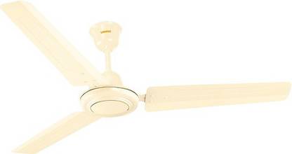 LUMINOUS Rapid 900mm 3 blade Ceiling fan (Pearl Cream) with 1 Year Warranty 900 mm Ceiling Fan