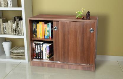 Form Design Storage Cabinet (2S) Low Height Engineered Wood Lateral Filing Cabinet