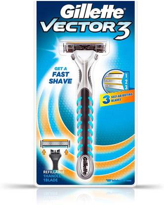 Gillette Vector 3 Razor, Men