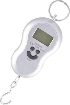 Rorian Smiley Pocket Weight Machine Digital 50Kg Travel Luggage Weighing Scale