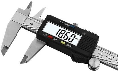 DIVYE Measuring & Marking Tools 6 Inch 0-150mm Measuring Tool Stainless Steel Caliper Digital Vernier Caliper with Display Screen Digital Caliper