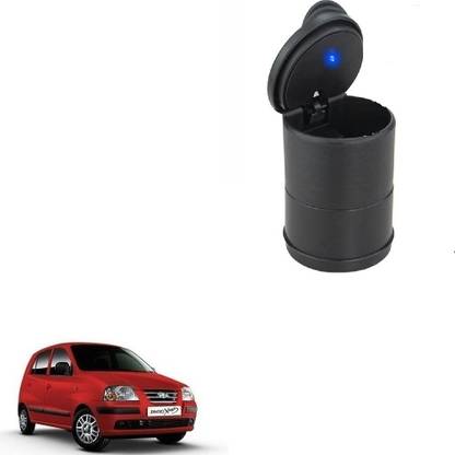 AutoStark Black Plastic Ashtray