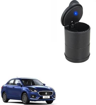 AutoStark Black Plastic Ashtray
