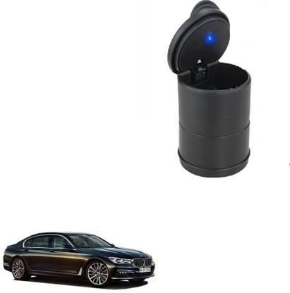 AutoStark Black Plastic Ashtray