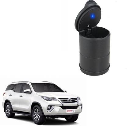 AutoStark Black Plastic Ashtray
