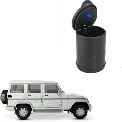 AutoStark Black Plastic Ashtray