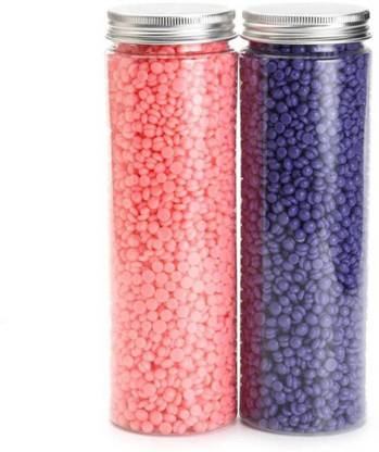 Antezik Kongsung Combo WAX BEANS FOR PAINLESS HAIR REMOVAL Wax Pink 100 + Lavender 100= (200 g) Wax