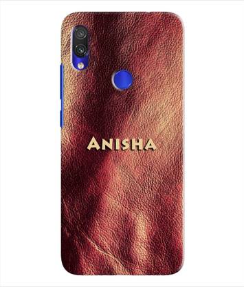 ETECHNIC Back Cover for Redmi Note 7 With Name Anisha