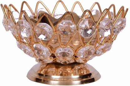 Puja N Pujari diya Brass Table Diya
