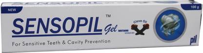 Sensopil Gel For Sensitive Teeth & Cavity Prevention Toothpaste