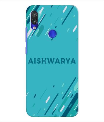 ETECHNIC Back Cover for Redmi Note 7 With Name Aishwarya
