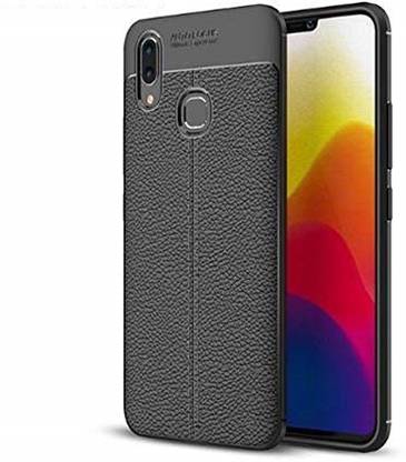 KHR Back Cover for Vivo V9 Shock Proof Dotted Leather Texture (Classy & Stylish) For Vivo V9