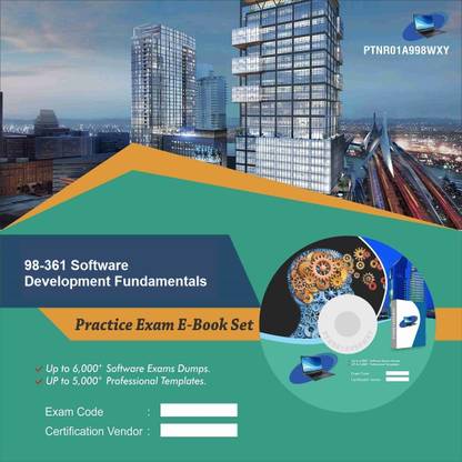 PTNR01A998WXY 98-361 Software Development Fundamentals Practice Exam E-Book Set
