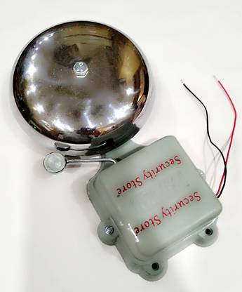 Security Store Electronic School GONG Bell 9 INCH SOUND RANGE 150MM Wired Door Chime