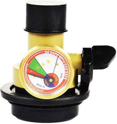 GAS SAFE Gas Safety Device & 30% Gas Saving for All LPG Gas Cylinder (Vertical) Gas Detector