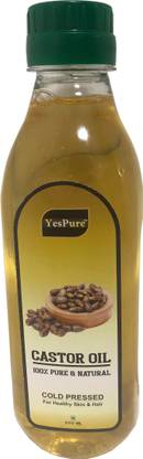 YESPURE CASTOR Oil ((100% Pure COLD PRESSED)) For HAIR GROWTH Hair Oil